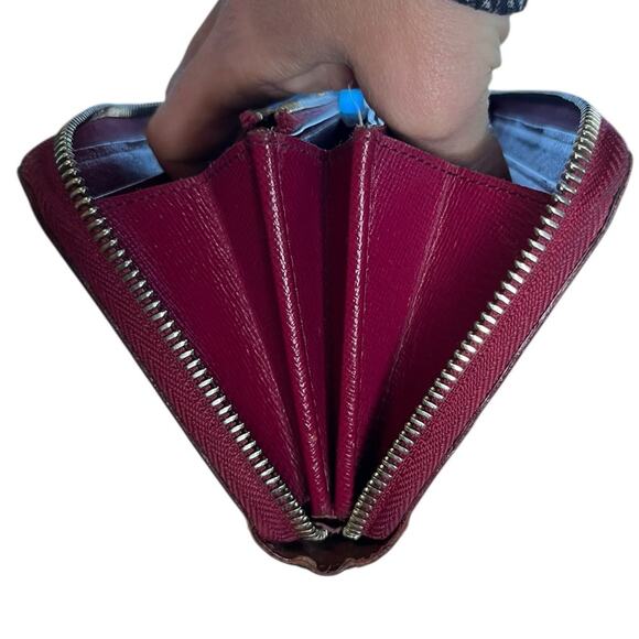 Louis Vuitton Zippy Epi Long Rose Miami Pink Wallet Rare W/box Silver Hardware - Picture 7 of 16